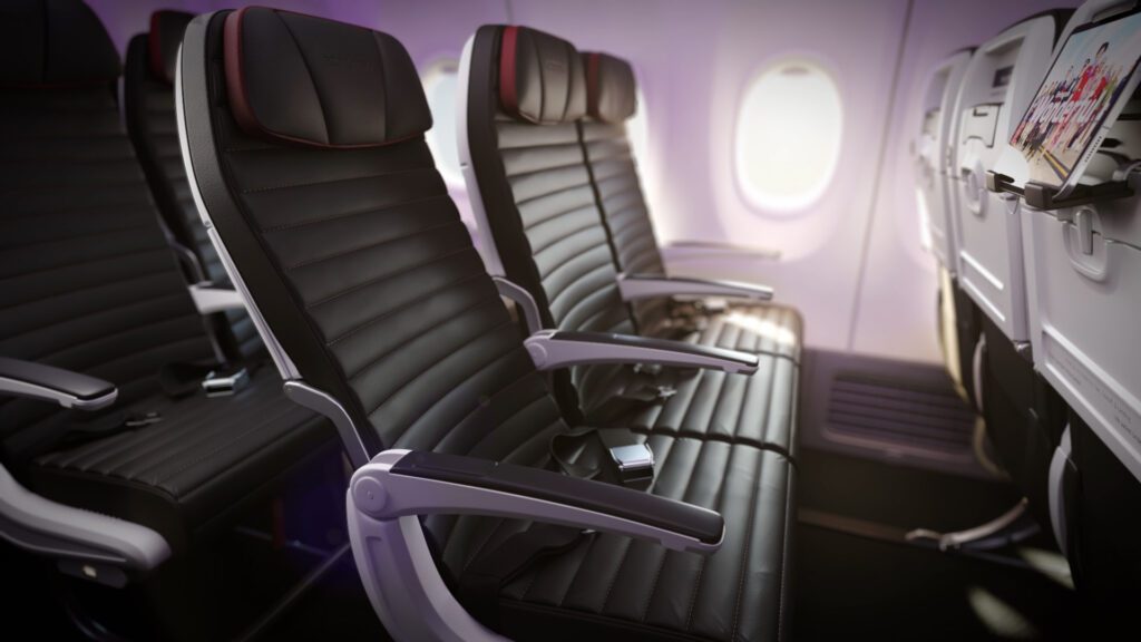 Virgin Economy seat