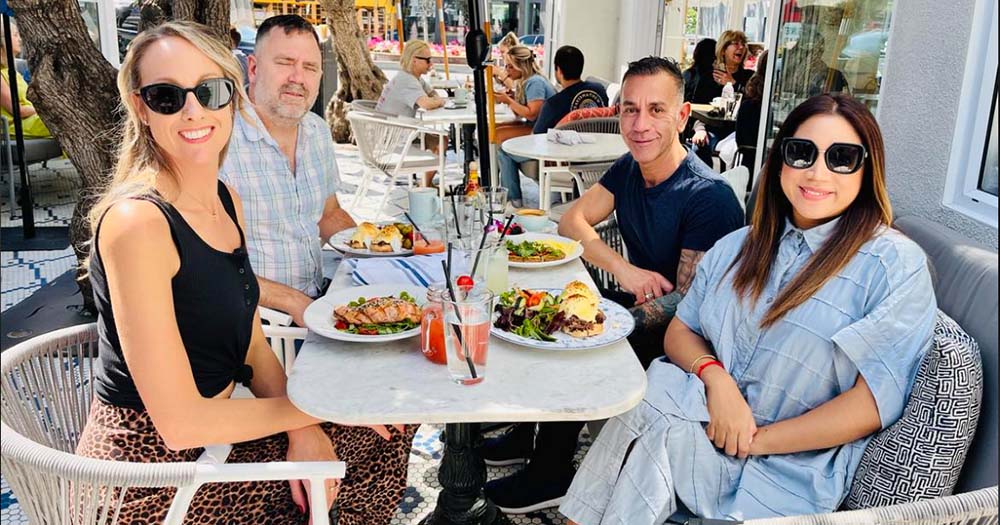 Starry-eyed in WeHo: West Hollywood x Delta fam touches down in LA