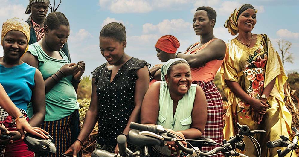 Local cycling community in Tanzania with One Bike.