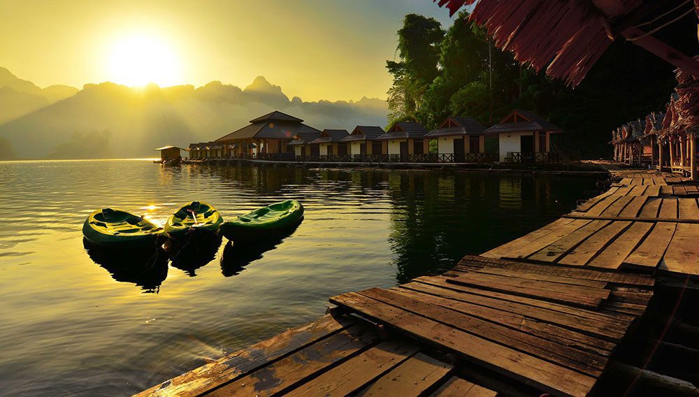 Cheowlan Lake Khao Sok National Park Tourism Authority of Thailand The Travel Junction campaign