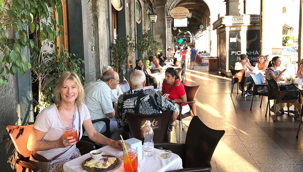 AT Cagliari restaurants and food courtesy of Euan Landsborough