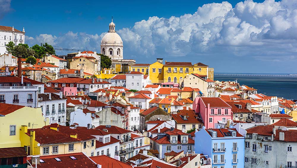 AT Lisbon Portugal Skyline istock