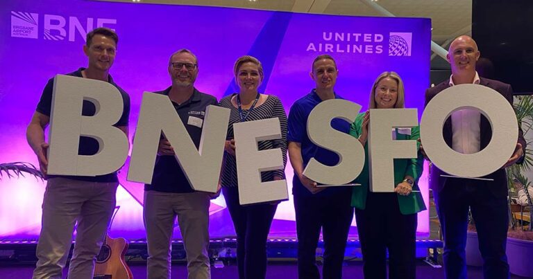 San Francisco-bound: United front at Show & Go BNE with 4 agents headed to SFO
