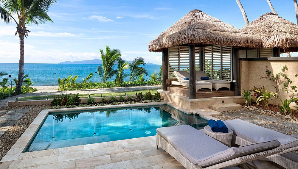 Nanuku Resort is situated on a private 500-acre coastal Fiji estate