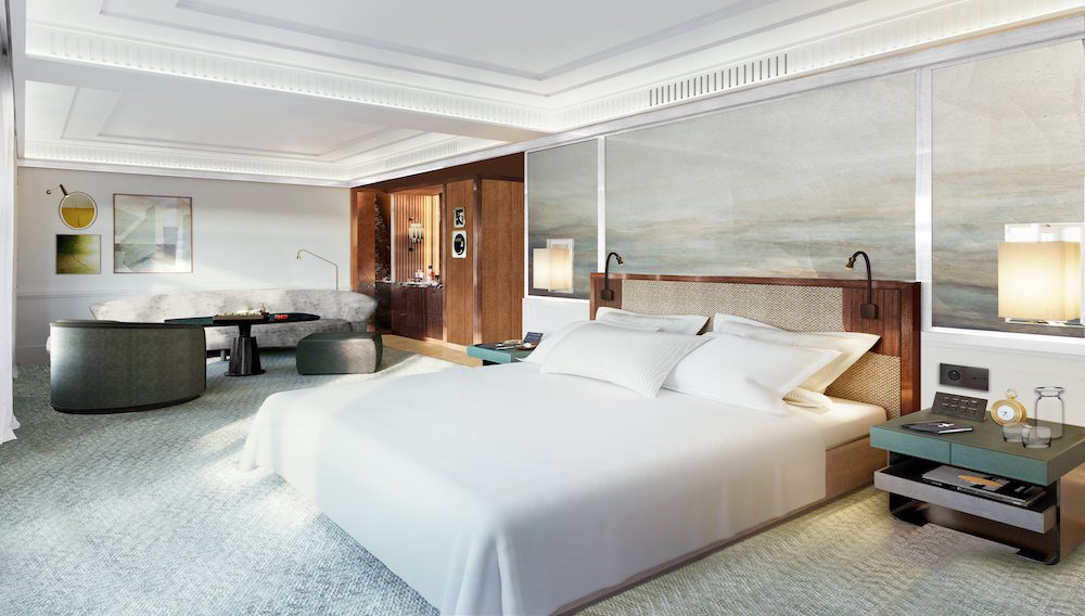 Mandarin Oriental Savoy Zurich room render