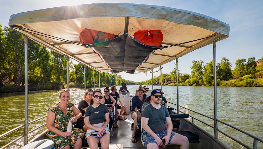 Travel agents take on Top End drive fam with Tourism NT & thl brands 2 TNT Top End fam LachlanGardiner THL NTTourism August2023 1458002