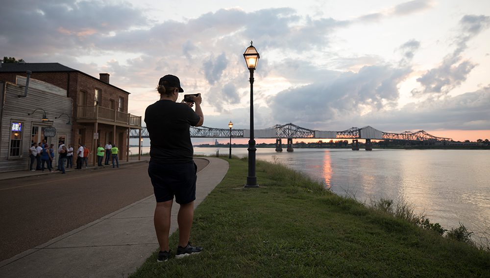 The Rhythms of the River journey's from the Midwest to the South along the Mississippi River. Image location: Natchez