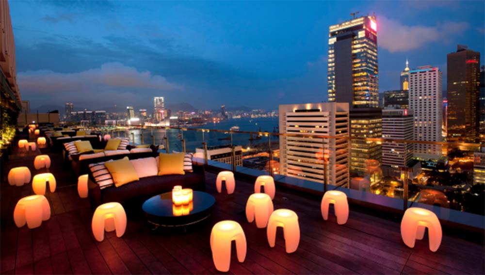 IH Sevva rooftop bar HK Central