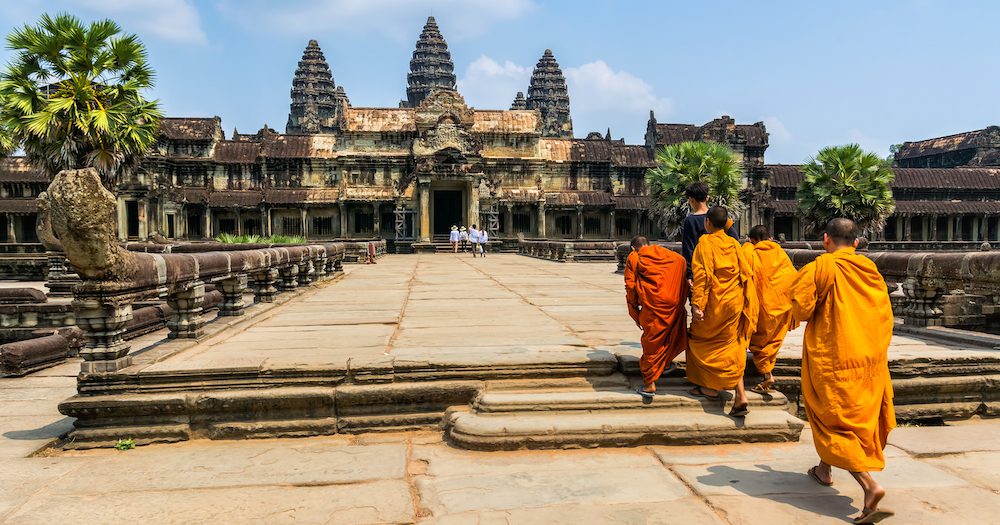 Famous Angkor Wat.