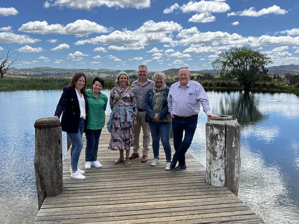 70-year-old, Travellers Choice agency marks 3 decades with Box family 2 (L-R) Paula Moylan (Travellers Choice), Jenny Cooper (Queanbeyan City Travel & Cruise), Bec Box, Glenn Box, Mary Boxsell (Mudgee Travel & Cruise) and Jim Cooper (Queanbeyan City Travel & Cruise).