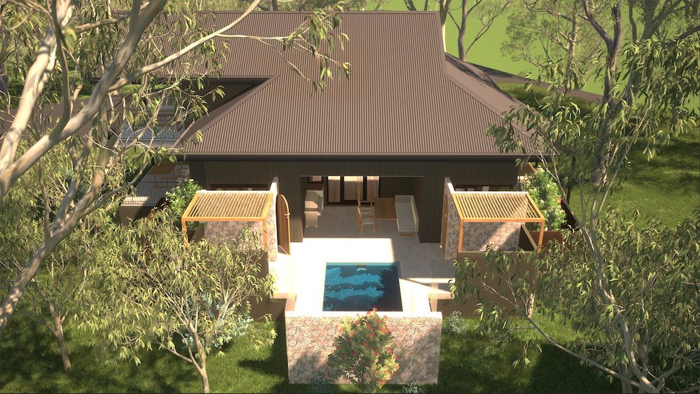 Bells at Killcare in NSW introduce new tri-level luxury lodges 4 Render of luxury lodges at Bells at Killcare