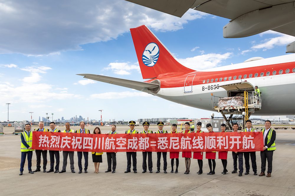 Sichuan Airlines is back in Sydney!
