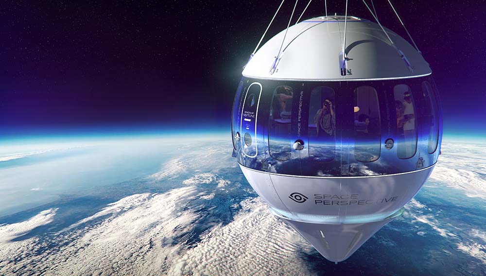 Luxe loo with an out-of-this-world view: Space Spa debuts at 100,000 feet 1 SP Exterior Hero Space 100523