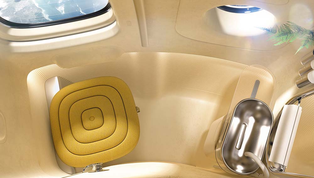Luxe loo with an out-of-this-world view: Space Spa debuts at 100,000 feet 2 Space Spa Overview 091023