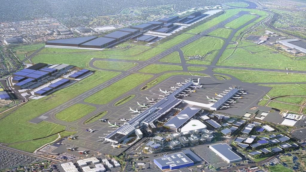 The future Adelaide Airport.