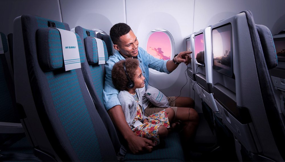 Onboard Fiji Airways A350 Economy