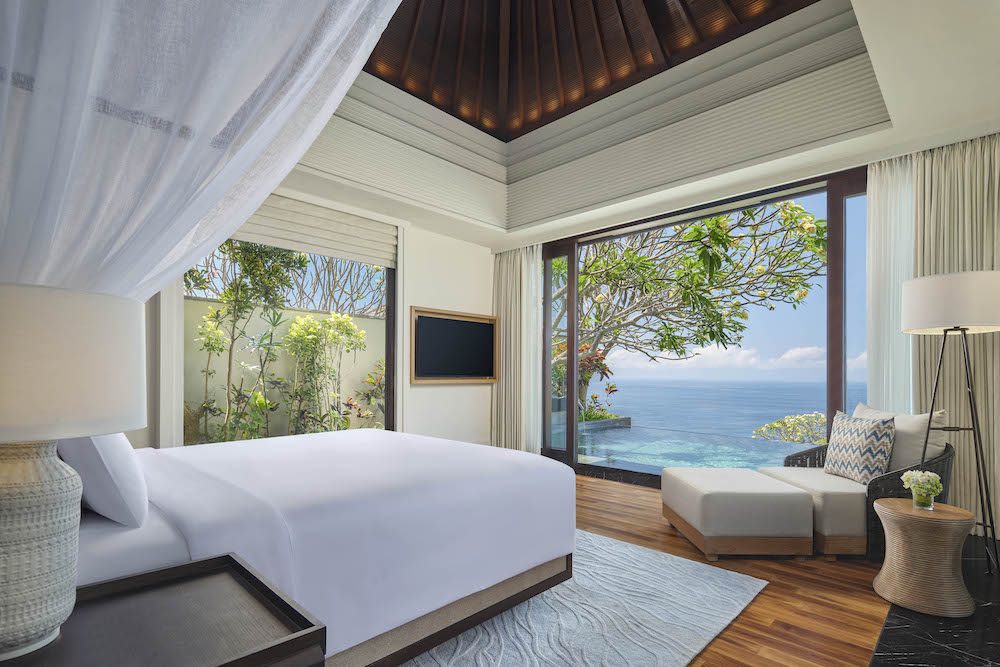 Umana Vali one bedroom panoramic ocean pool villa. 