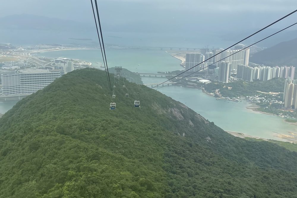VIews for days from the Ngong Ping Cable Car