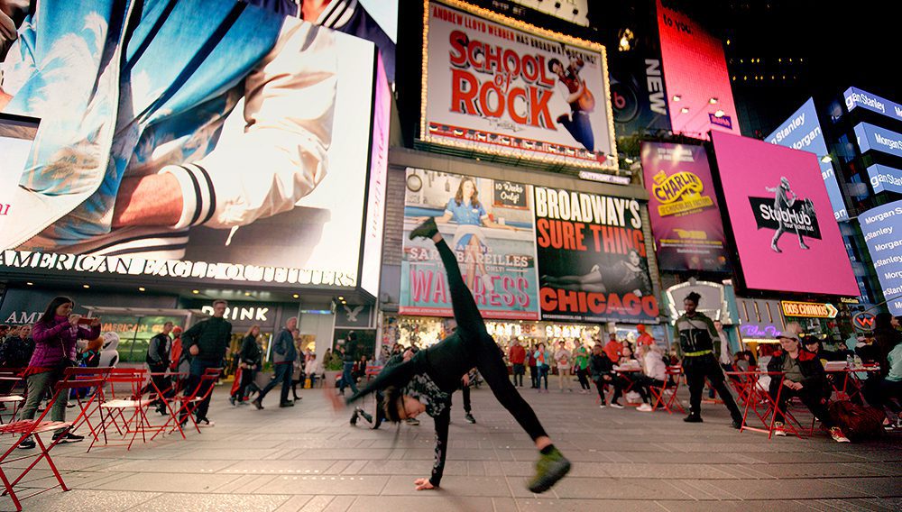 Check out the TKTS booth in Times Square and you might be able to bag yourself a deal to see a Broadway show ©Brand USA