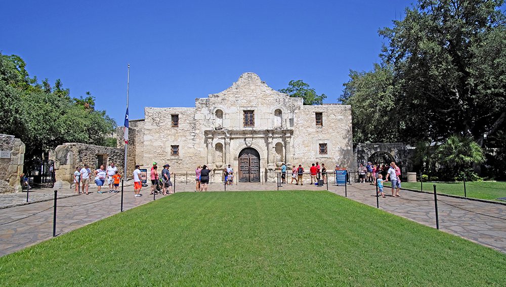 Explore the world renowned Alamo 