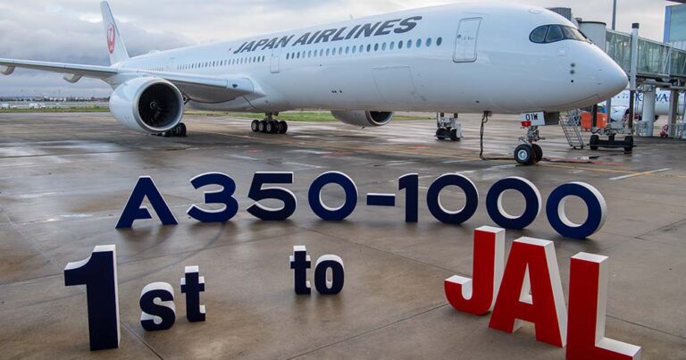 Japan Airlines onboards first A350-100 aircraft – and here’s where it will debut