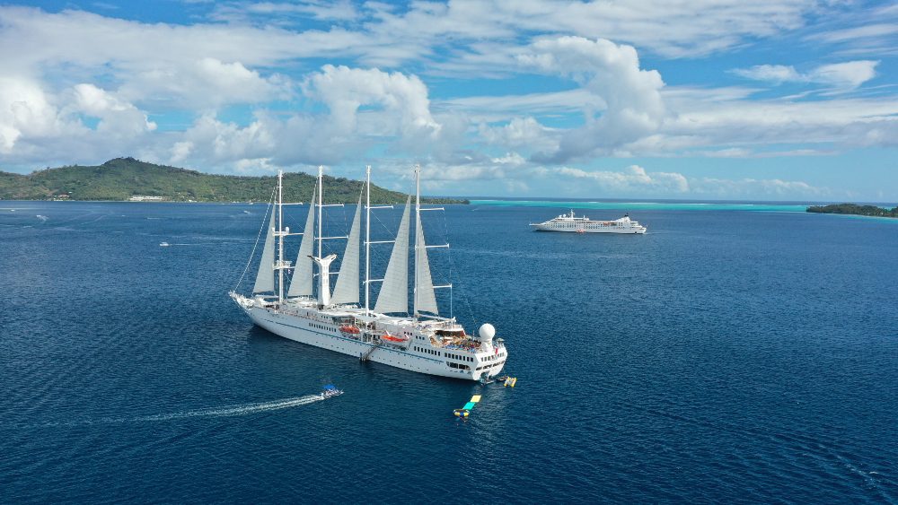 Wind Star and Wind Spirit and 342-guest Wind Surf will be redesigned and updated in a multi-million-dollar program that will run over the next three years