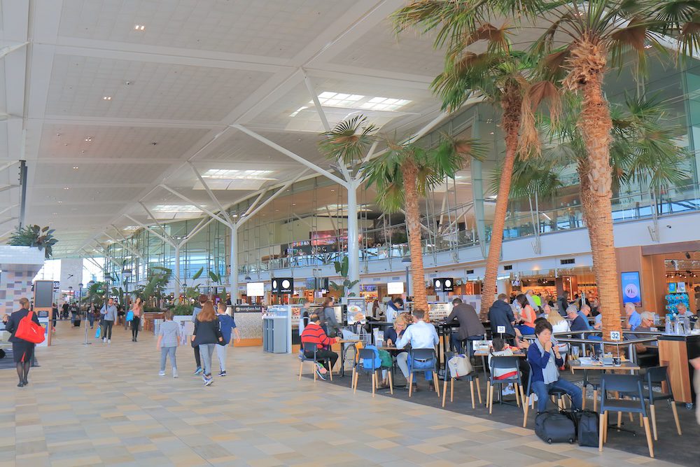 Brisbane International Airport.