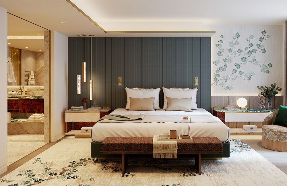 Mandarin Oriental Mayfair London Hanover Suite Bedroom 