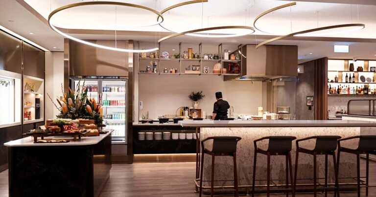Twice the size! Singapore Airlines reveals revamped Perth SilverKris Lounge in prime spot