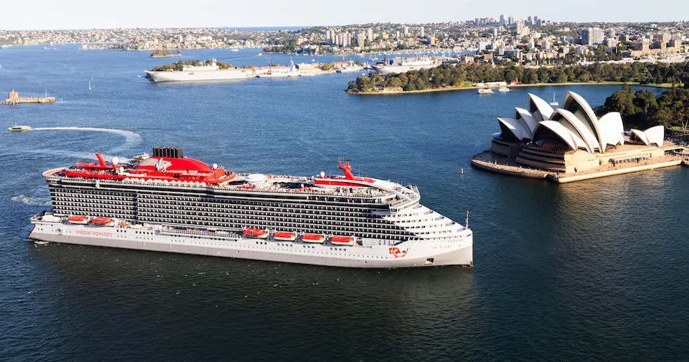 Virgin Voyages in Sydney.