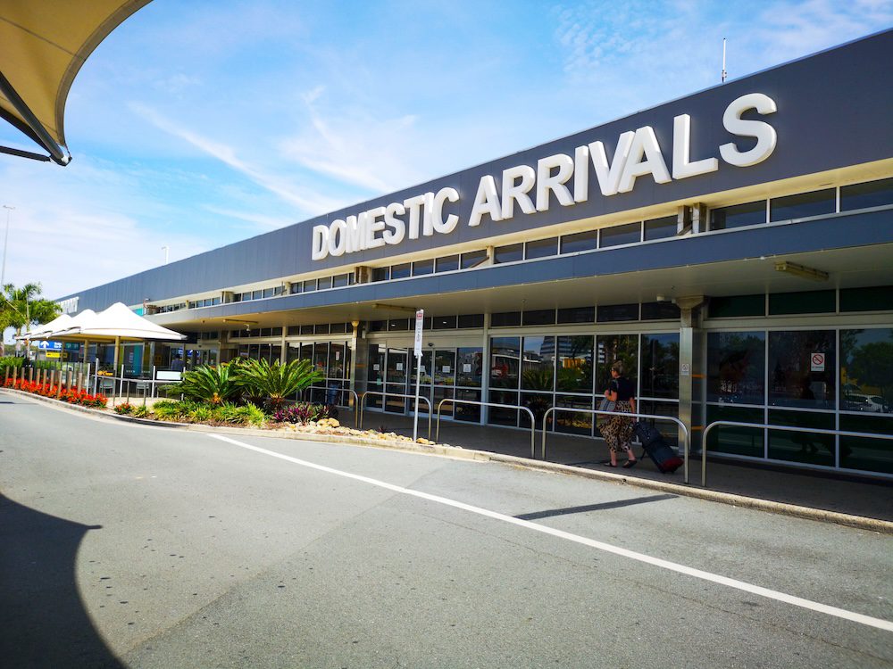 Gold Coast Airport arrivals