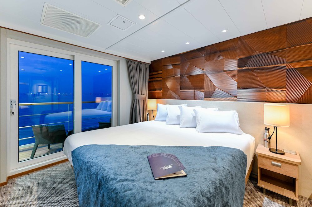 Explorer Deck Stateroom with Coral Expeditions. 