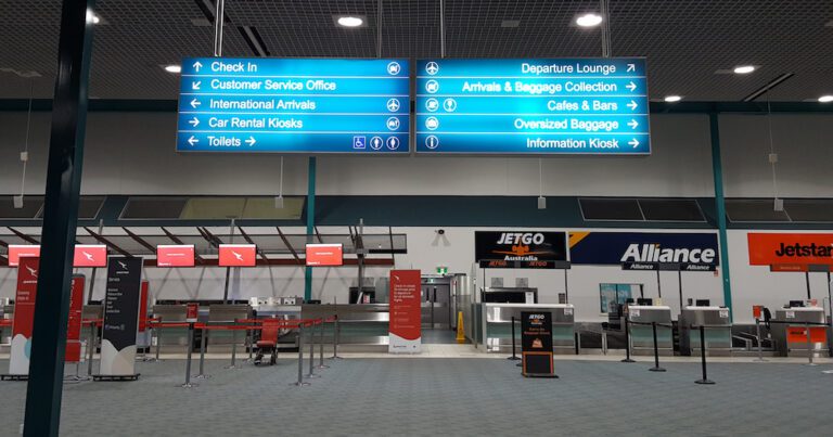 Eyes abroad: Australian airport hopes to bring back international flights next year