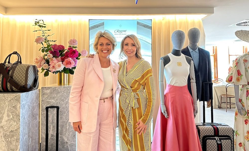 Lisa Pile, Vice President Sales & General Manager Asia Pacific; and Caroline Smith, Managing Director International for Regent Seven Seas Cruises. 