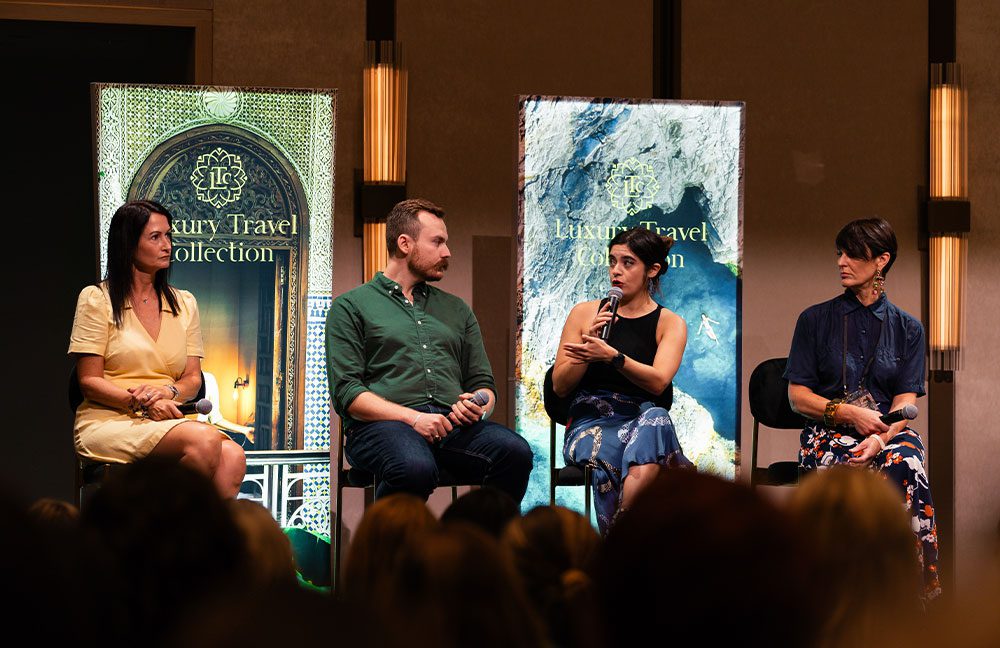 Panel-at-the-2024-Luxury-Product showcase_Luxury Travel Collection