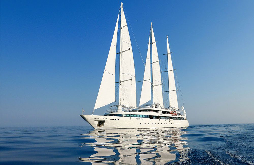 Ponant becomes first maritime cruise line to achieve Green Globe Certification 2 Le Ponant. Credit: Tamar Sarkissian. Copyright: Ponant.