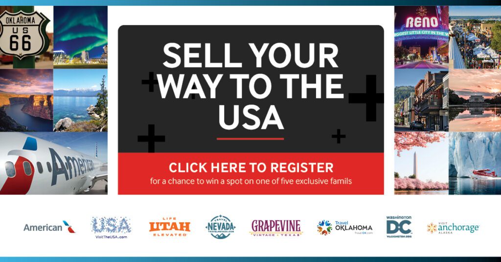 Sell your way to the USA banner