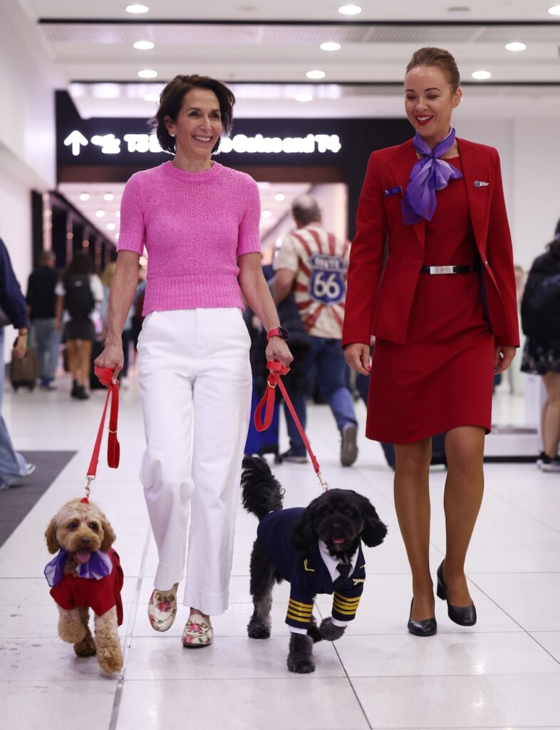 Virgin Australia Elmo announcement at Melbourne Airport. Picture: Alex Coppel.