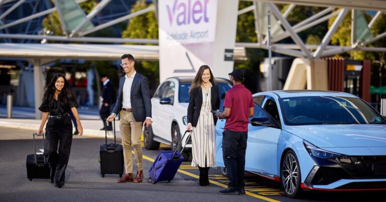 Adelaide Airport just launched valet parking for all travellers for the first time 