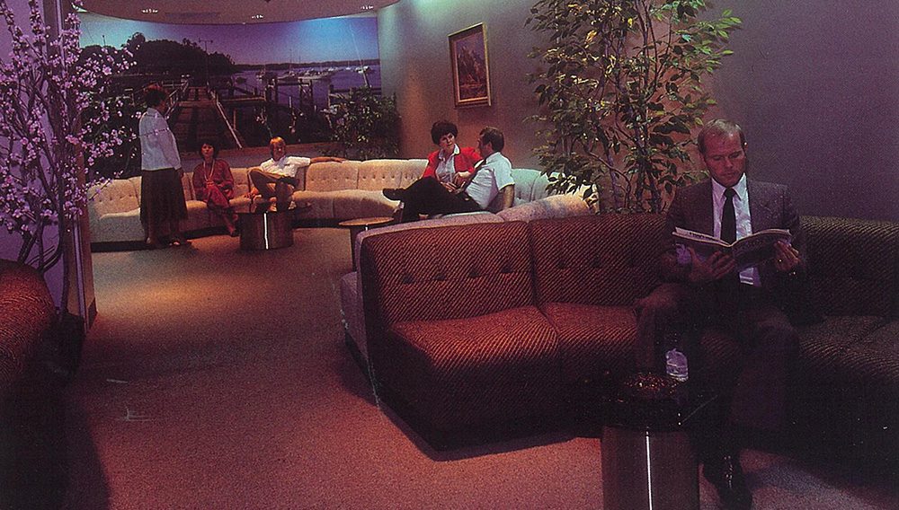 AirNZ LAX Lounge 1984