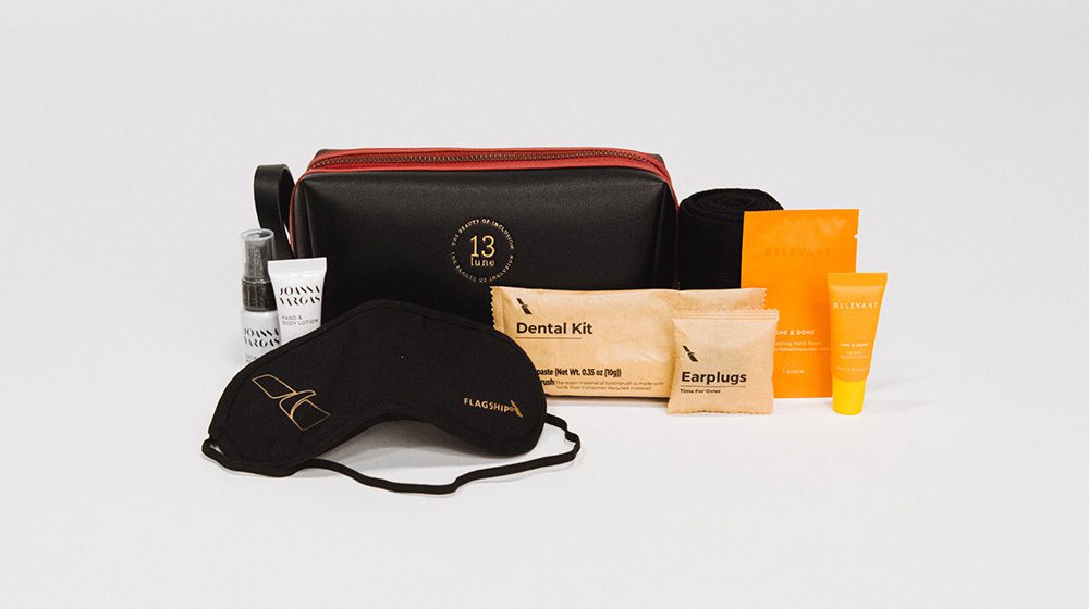 American Airlines Limited Edition Thirteen Lune Flagship First Class Amenity Kit