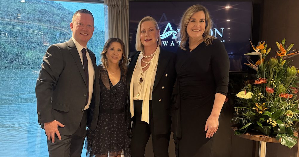 On location: Avalon Alegria christened on the banks of the beautiful Pinhao