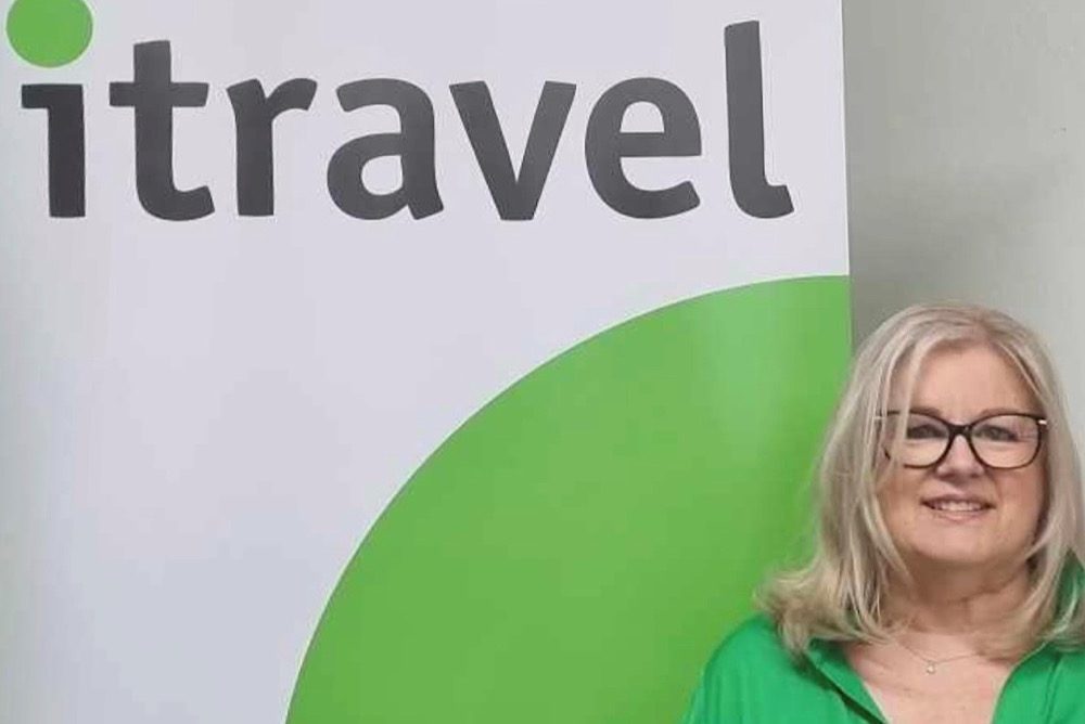 Travel agent Christine Kelly in her new store, itravel Camden