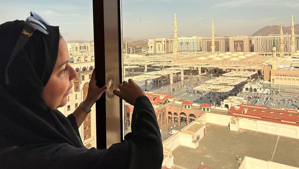 Intrepid Travel Saudi Arabia Madinah Al Masjid an Nabawi The Prophets mosque leader Rula Zina Bencheikh 00007