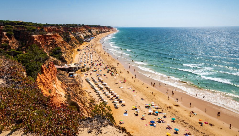 Praia da Falésia is crowned as number one on the TripAdvisor Travellers' Choice Awards Best of the Best Beaches 2024.