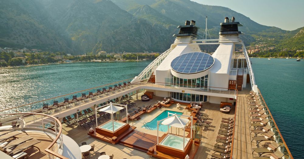 The all-inclusive 458-guest Seabourn Sojourn
