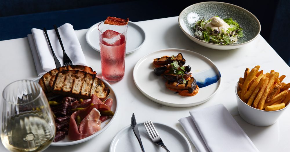 A new menu has been created at Aster for Vivid Sydney