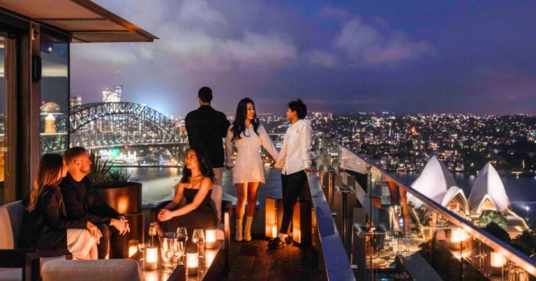 Experience Vivid Sydney 2024 in style at Aster, one of the city’s best rooftop bars