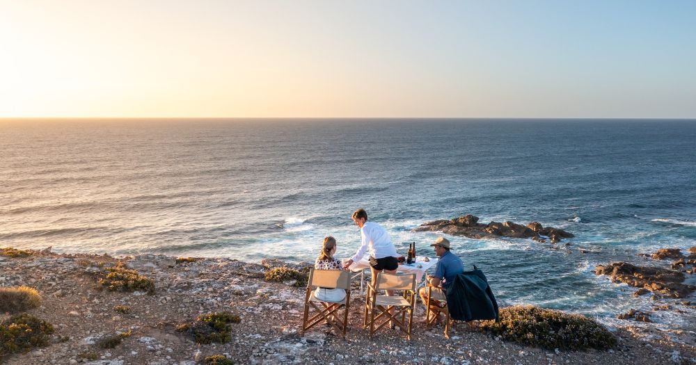 Coastal dining on South Australia's Eyre Peninsula