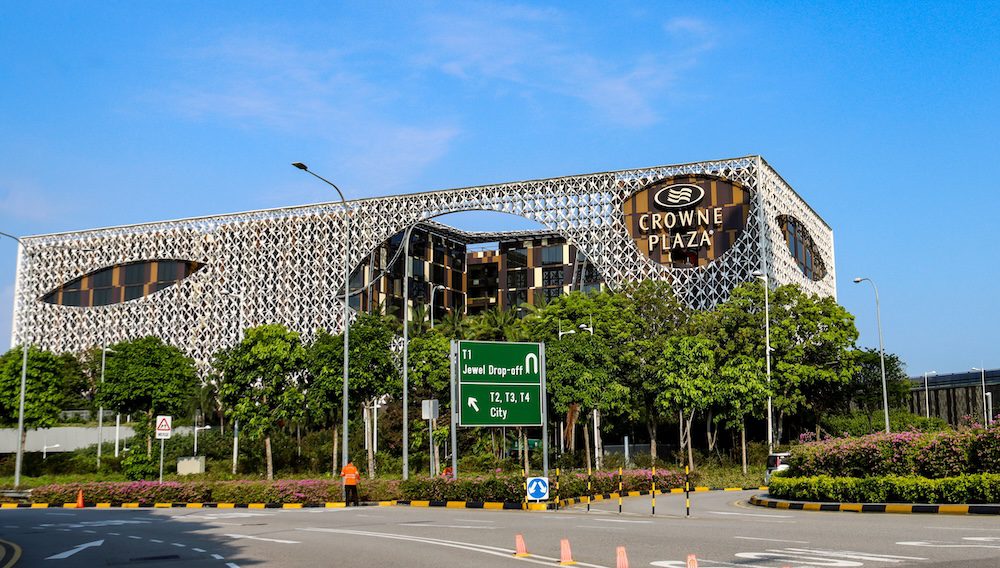 Crowne Plaza Changi Airport Singapore is an upscale hotel conveniently located at Terminal 3 of Changi Airport. It is named World's Best Airport Hotel (2015 - 2020) by Skytrax. Airports